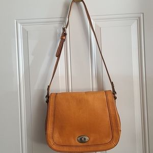 Beautiful Orange crossbody bag  from FOSSIL